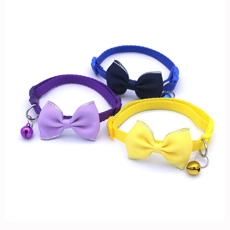 Bow & Bell Collar