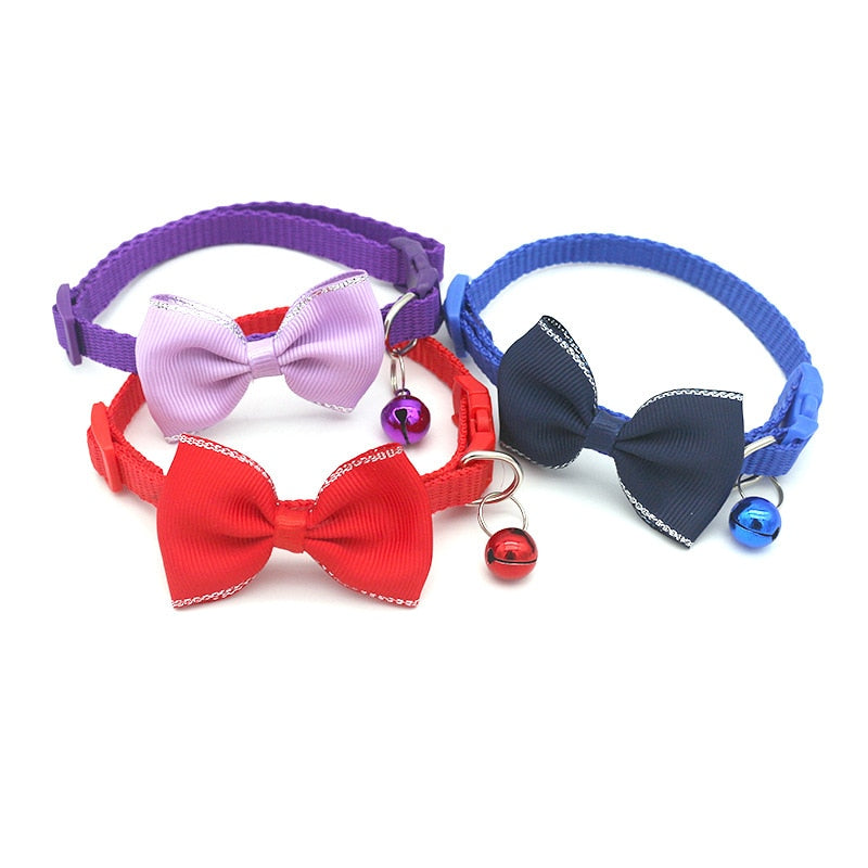 Bow & Bell Collar
