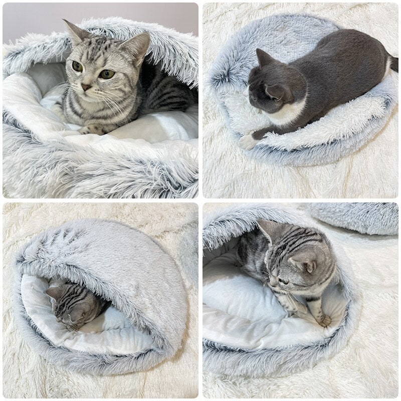 Plush Cat Cave