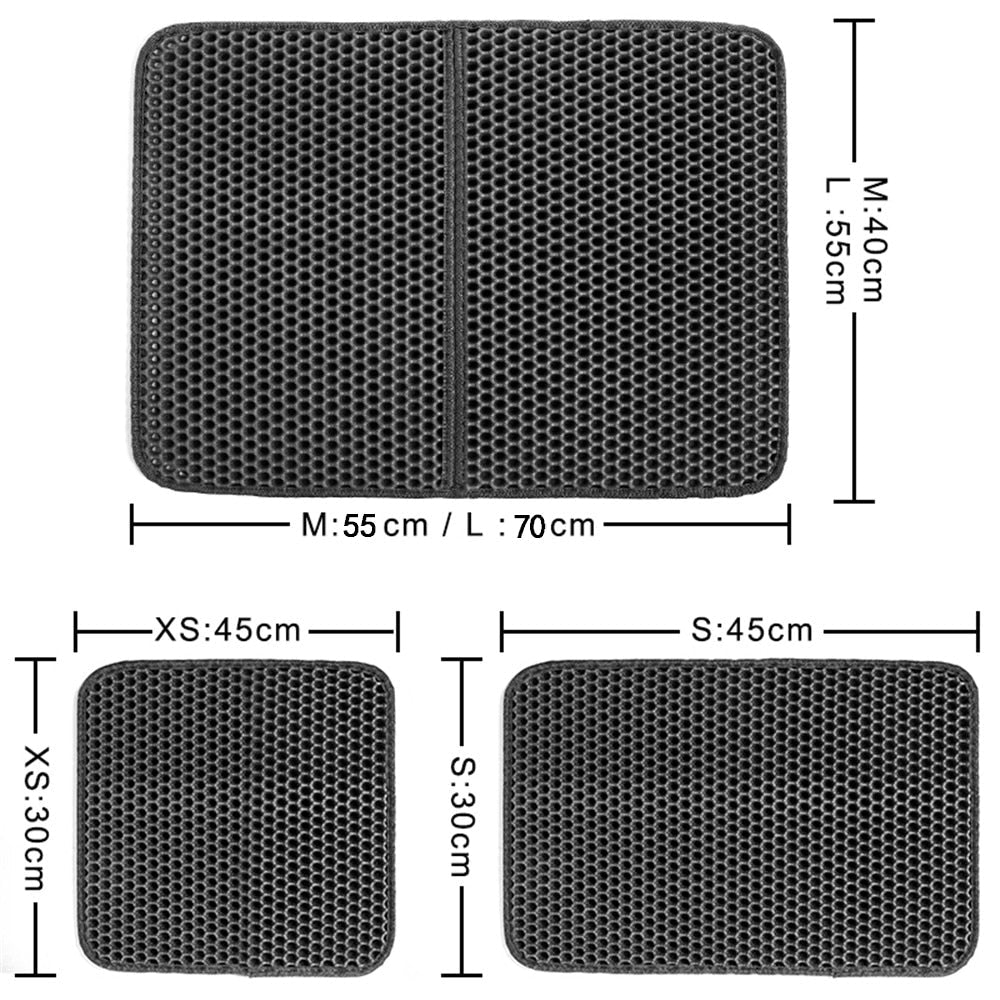 Foldable Cat Litter Mat