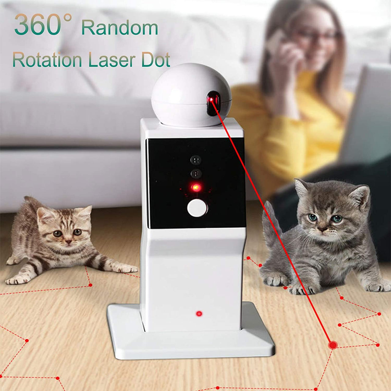 Interactive 360 Laser Pointer