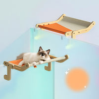 Thumbnail for Wooden Window Cat Bed