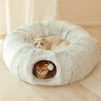 Thumbnail for 2-in-1 Tunnel Cat Bed