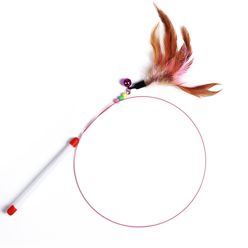 Feather Stick Toy