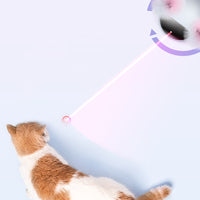 Thumbnail for Rotating Laser Cat Feather Toy