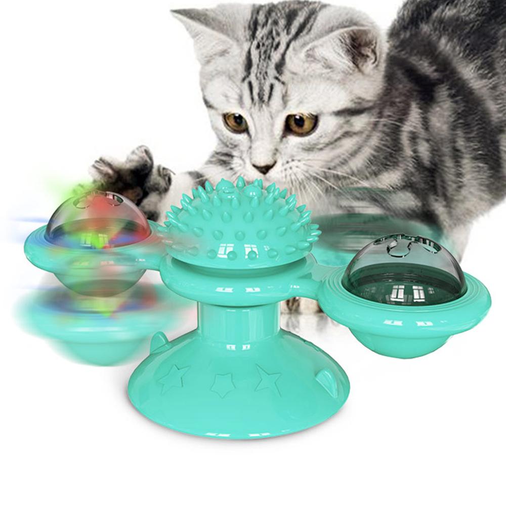 Whirling Windmill Interactive Cat Toy